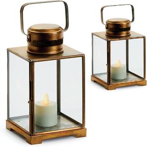 Faroles de Hierro Pequeños de Diseño Exclusivo, Portavelas Personalizados para Decoración Navideña del Hogar, Precio al por Mayor - Product Image 4