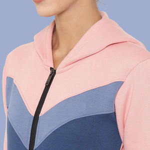 Conjunto Deportivo para Mujer, Personalizable con Logotipo OEM, Ecológico, Transpirable, Antiestático, de Secado Rápido, 100% Algodón, Sudadera con Cremallera Completa - Product Image 5