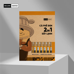 กาแฟมิลานโน ฟรีซฟรายด์ 2in1 โรบัสต้า กาแฟสำเร็จรูป 10 ซอง x 14 กรัม มีคาเฟอีน รสขมเข้มข้น ฟูลซิตี้ + เวียดนาม - Product Image 6