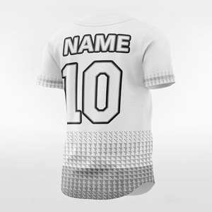 เสื้อเบสบอลวินเทจแบบสั้น สั่งทำได้ ลายพิมพ์แบบ Dye Sublimation ชุดทีมย้อนยุค ระบายเหงื่อได้ดี  สำหรับทุกเพศ สไตล์อเมริกาและยุโรป - Product Image 4