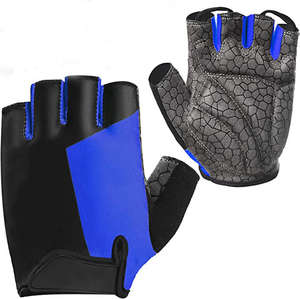 Gants de sport pour le cyclisme - Modèle demi-doigts d'été, protection UV, coupe-vent, respirants, légers et imperméables, avec poignées intégrées - Product Image 1