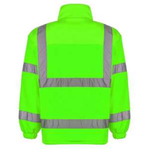 Veste de travail réfléchissante haute visibilité pour homme, hiver 2026, fermeture éclair, veste de sécurité pour homme, construction, manches longues, veste de pluie à fermeture éclair - Product Image 3