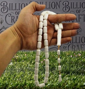 Tasbih en résine, Misbaha, 33 perles, chapelet de prière islamique, perles de Dhikr, souvenir religieux, cadeau de l'Aïd - Product Image 1