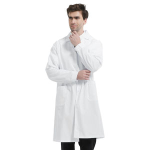 Bata de Laboratorio Moderna para Hombre, Talla Grande, Ligera, Uniforme de Hospital con Detección de Agujas, Impresión de Logotipo de Marca Personalizada Disponible - Product Image 4