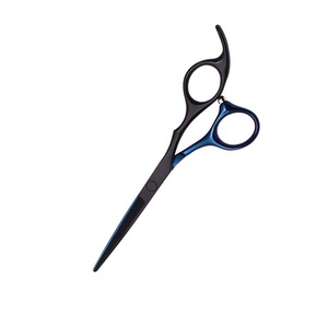 Ciseaux de coiffeur professionnels TWEEZEX en acier inoxydable 4Cr13, pour droitiers, haute durabilité, manche moyen, logo personnalisé, pour cheveux - Product Image 2