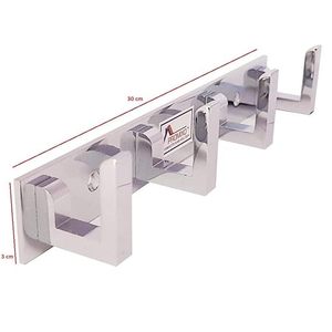 4 Pin Aluminium Cloth <b>Hook</b> for Doors and Walls Premium Quality SS202 - Product Image 2