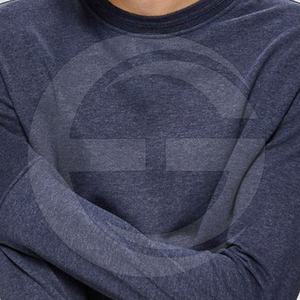Sweat-shirt à capuche pour homme avec logo personnalisé, imperméable, col rond français, coupe ample, polyester/coton mélangé - Product Image 5