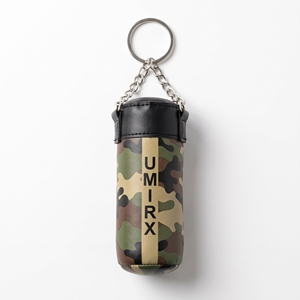Llavero de camuflaje con mini saco de boxeo, regalo para hombre, para caza y actividades al aire libre, amuleto de gimnasio, logotipo personalizado, PU ligero - Product Image 1