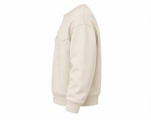 Sweat-shirt en molleton de coton premium 400 GSM pour homme, impression de logo personnalisée, col montant, poche, écologique, séchage rapide, hiver - Product Image 4