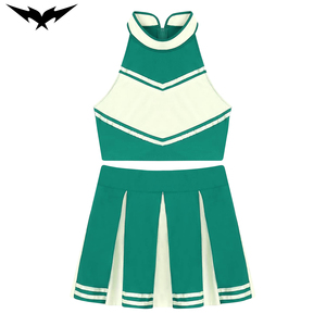 Uniforme de cheerleading pour adultes Bigetron Sports, tissu en spandex/polyester, style chemises, poids du tissu 380g, imprimé par transfert thermique - Product Image 1