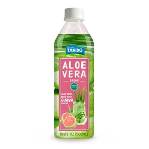 Jugo de Aloe Vera Tan Do 500ml Bajo en Grasa 100% Puro con Sabor a Piña, Maracuyá, Mango y Coco 10 Brix Botella Agitable 24 Unidades - Product Image 6