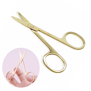 Tijeras Profesionales para Cejas, Herramienta Afilada para Recortar Cejas, para Aplicaciones de Belleza de Precisión - Product Image 5