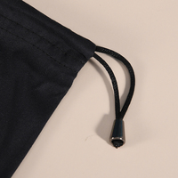 Sacs de rangement en satin personnalisés pour extensions capillaires et accessoires de perruques, avec fermeture à ruban, pour emballage de mèches et sac cadeau