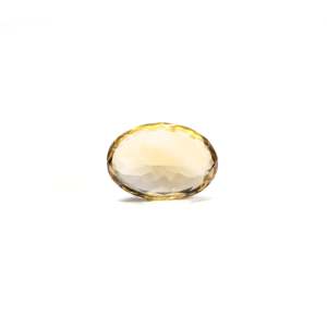 Certified Natural Citrine Loose Gemstone-4.7 Carat Fine Quality Yellow Pear Shape - Product Image 2