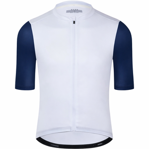 Maillot de cyclisme pour hommes, manches courtes, respirant, séchage rapide, léger, tissu anti-humidité - Product Image 4