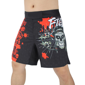Shorts de MMA avancés en textile extensible haute performance, vêtement athlétique confortable, séchage rapide, vente en gros, fabricant de vêtements OEM ODM - Product Image 3