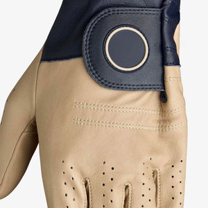 Gants de golf en cuir Cabretta antidérapants, logo personnalisé, imperméables, respirants, ajustement doux, poignet réglable, adhérence premium, légers - Product Image 6