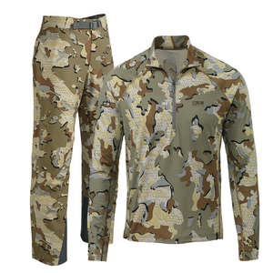Conjunto de Camuflaje para Hombre, Ropa de Caza de Secado Rápido y Transpirable, Camiseta y Pantalones para Senderismo y Tiro - Product Image 2