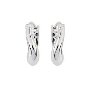 bohemian 925 sterling silver hoop <b>earrings</b> 15x20mm womens lightweight silver plated oval hoops anniversary gift fine jewelry - Product Image 2