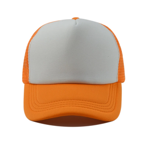 Casquette en maille éponge, pare-soleil pour sports de plein air, casquette de travail à visière, casquette de baseball pour étudiants, disponible en plusieurs couleurs, couleur unie - Product Image 1