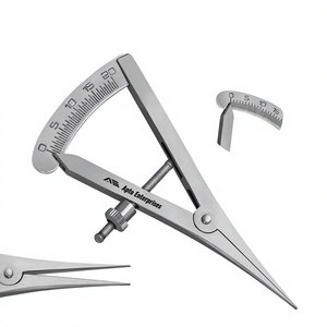 Calibre Droit de 3,5 Pouces pour Mesure de Cartographie Osseuse, Instrument de Mesure Précis 0-20mm pour Dentisterie, Chirurgie, Orthodontie et Implants - Product Image 5