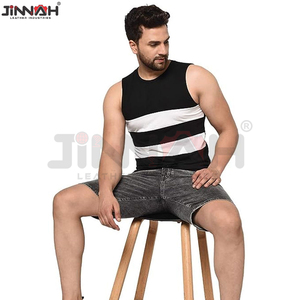 Wholesale New Workout Gym Guys Best Men Custom Design For Best Training Breathable Casual Pattern Design <b>Stringer</b> Training <b>Vest</b> - Product Image 5