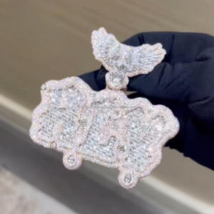 Broche pendentif hibou en diamant de laboratoire, bijou oiseau haut de gamme, accessoire de mode personnalisé, cadeau de luxe pour femme - Product Image 5
