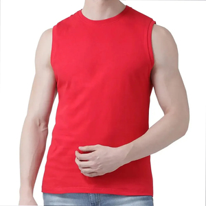 Custom Men's Shirts <b>Stringer</b> Tank Top Breathable 100% Cotton Fabric T Shirt Men Tank Top Sleeveless Quick Dry T-shirts - Product Image 1