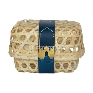 Caja de regalo de bambú única de Viettimecraft decoraciones de fiesta súper baratas para vacaciones de Ramadán al por mayor - Product Image 3