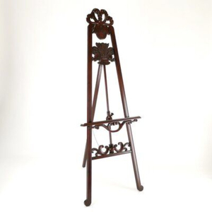 Classic Design Black Metal Painting <b>Easel</b> <b>Stand</b> with Wooden Shelf for Art Display and Home Decoration Floor <b>Easel</b> Handmade - Product Image 6