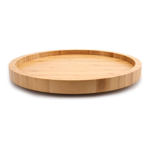 Plateau rotatif en bois d'acacia, Lazy Susan, nouveau support à épices en bois massif et organisateur pour la maison - Product Image 2