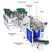 Machine d'emballage et de comptage entièrement automatique et sécurisée à têtes multiples pour bonbons et aliments, idéale pour les usines de confiserie