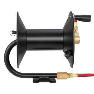 Avvolgitubo per saldatura 3FT con manovella, raccordi 9/16" 18 B, resistente, montabile a soffitto/parete - Product Image 1