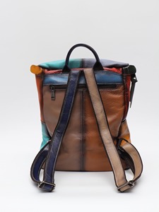 Mochila de Piel Auténtica para Portátil, Estilo Moderno para Uso Diario, de Alta Calidad, Sostenible y Suave, para Mujer - Product Image 2