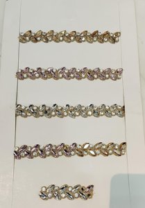 Beaded Embroidered <b>Laces</b> Sequins Trim Bridal Garment Trimmings Manufacturer Direct Premium Craft Fabric <b>Applique</b> Supplies - Product Image 3