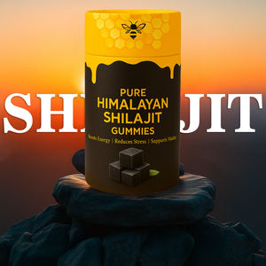 Shilajit เรซิ่นบริสุทธิ์ทองคำ3000มก. กัมมี่แร่ธาตุที่มีสมรรถภาพสูงสารสกัดจากวีแกนส่งออกจำนวนมากสำหรับผู้ใหญ่ต่อต้านริ้วรอย - Product Image 2