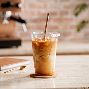 Clear PP <b>Plastic</b> <b>Cups</b> Round 95mm Diameter Disposable <b>Plastic</b> <b>Cup</b> for Iced Coffee Tea Juice - Product Image 6
