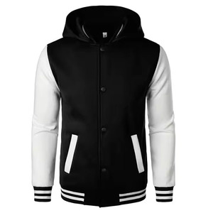 OEMODM High Quality Baseball Varsity Jacket Custom Chenille embriordry Logo Heavyweight Warm Wool Letterman Jacket for <b>men</b> - Product Image 1