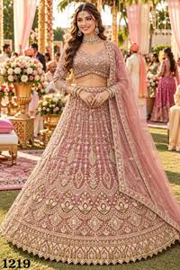 Ensemble de lehenga pour femmes avec perles Salsa de qualité supérieure |   Ornementation lourdement perlée avec Can-Can |   Tenue ethnique 2 pièces entièrement cousue - Product Image 4