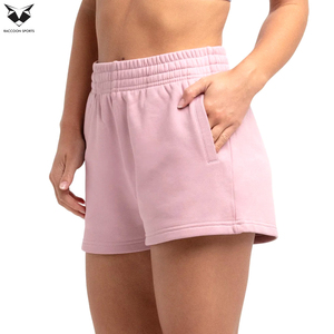 Pantalones Cortos Deportivos para Mujer, Color Morado Claro, Transpirables, de Secado Rápido, que Absorben la Humedad, Cómodos, con Diseño Único, Servicio OEM, Nueva Llegada - Product Image 2