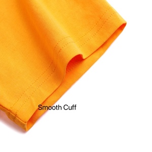 Camiseta Casual de Manga Corta para Hombre, Cuello Redondo, Color Amarillo Sólido, Corte Regular, Diseño Liso de Punto - Product Image 5