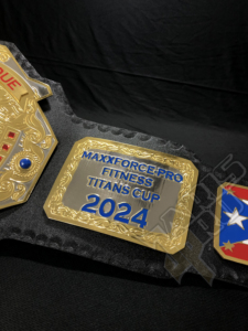 Ceintures de championnat personnalisées pour les tournois de lutte - Product Image 3