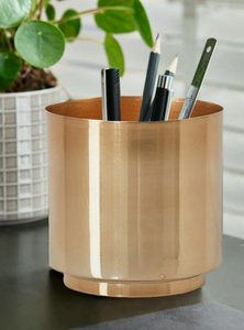 Prix abordable Pots de fleurs vase à fleurs en métal de la meilleure qualité panier rond couleur or pot de plantation pour la décoration de jardin et la maison - Product Image 3