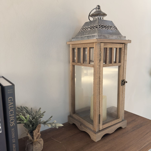 Lanternes en bois écologiques classiques et modernes pour la décoration, lanternes anciennes pour la cour, décorations de bougies faites à la main MULTI CRAFT - Product Image 5