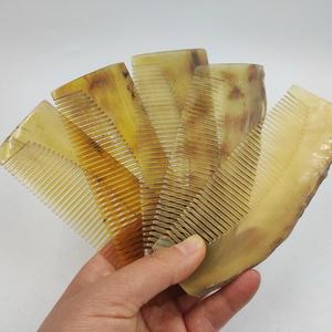 Natural Cow Horn Eco-Friendly Modern Hair Comb Handmade Premium Anti-Static Detangler for Men/Women and <b>Beard</b> <b>Care</b> - Product Image 1