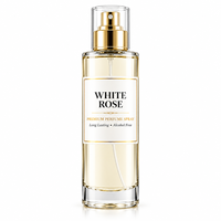 UDiMiSK Huile de Parfum Concentrée Rose Blanche de Haute Qualité 500ml Parfum Français Sans Alcool Tendance Fragrance Corporelle