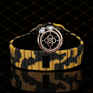 Reloj de Diamantes Moissanite de Alta Calidad para Hombre, Completamente Cubierto con Piedras VVS - Product Image 4