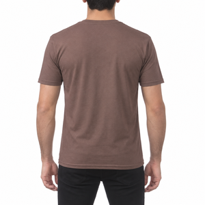 T-shirt en coton épais 240 GSM, délavé à l'acide, coupe oversize, impression personnalisée en relief, streetwear, mode décontractée, qualité supérieure - Product Image 2
