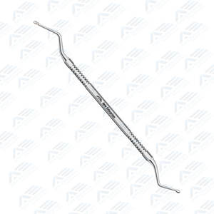 Cureta ósea profesional Cureta dérmica quirúrgica reutilizable no estéril para extracción de tejido de precisión y procedimientos quirúrgicos - Product Image 2