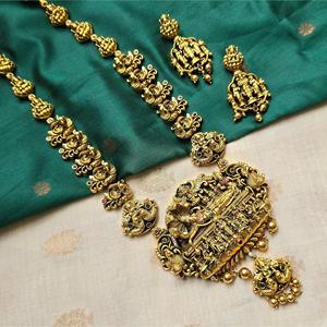 Ramlakshman <b>Bridal</b> Long Har Fashion <b>Jewelry</b> <b>Set</b> - Product Image 3